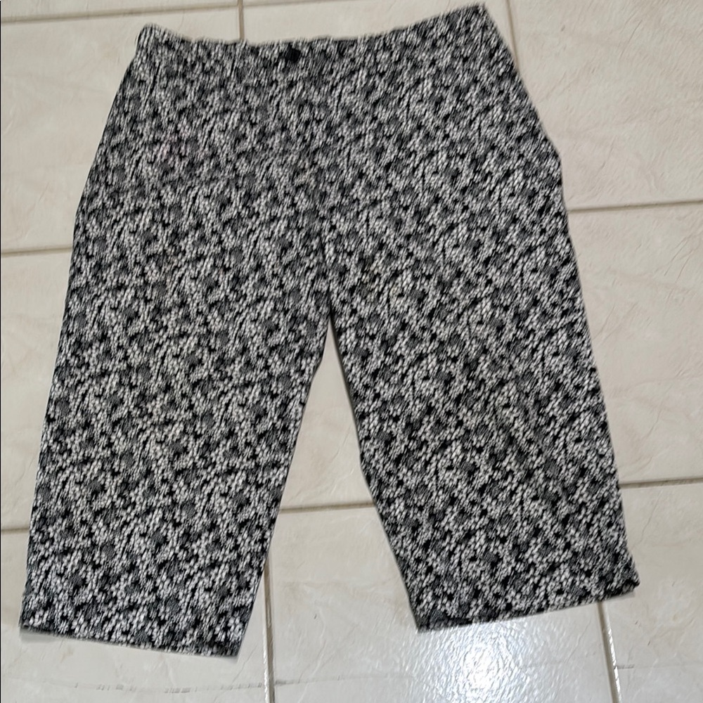 White Stag Black and White Women's Cargo Shorts